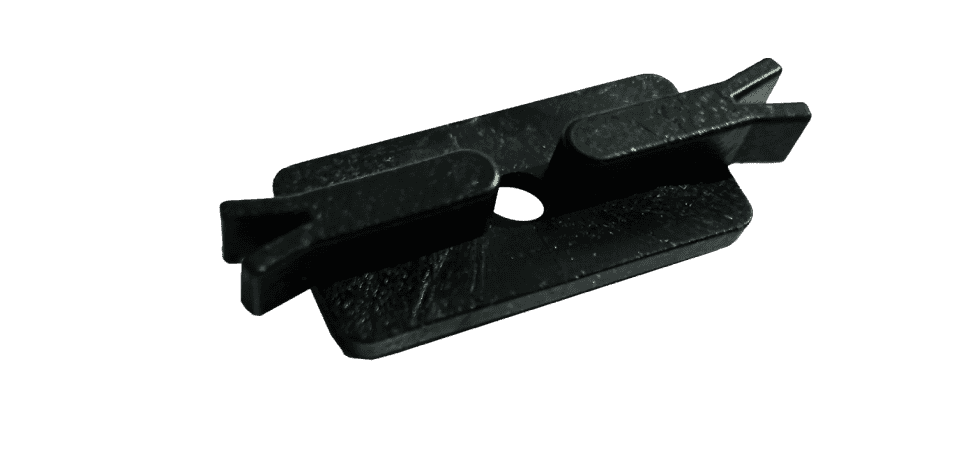 Plastic clip for WPC Decking